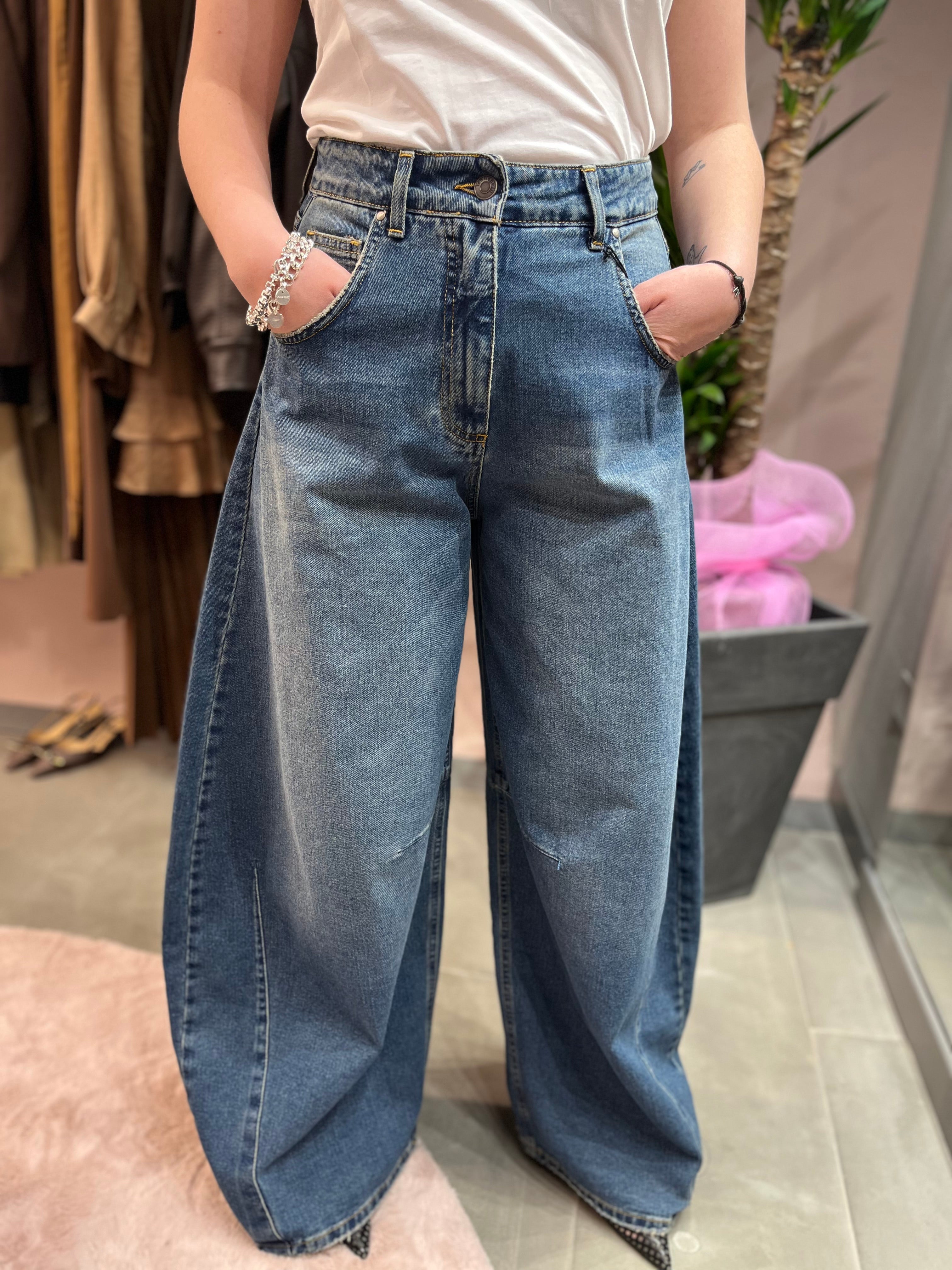 JEANS AMPIO LOUVRE 671 TENSIONE IN