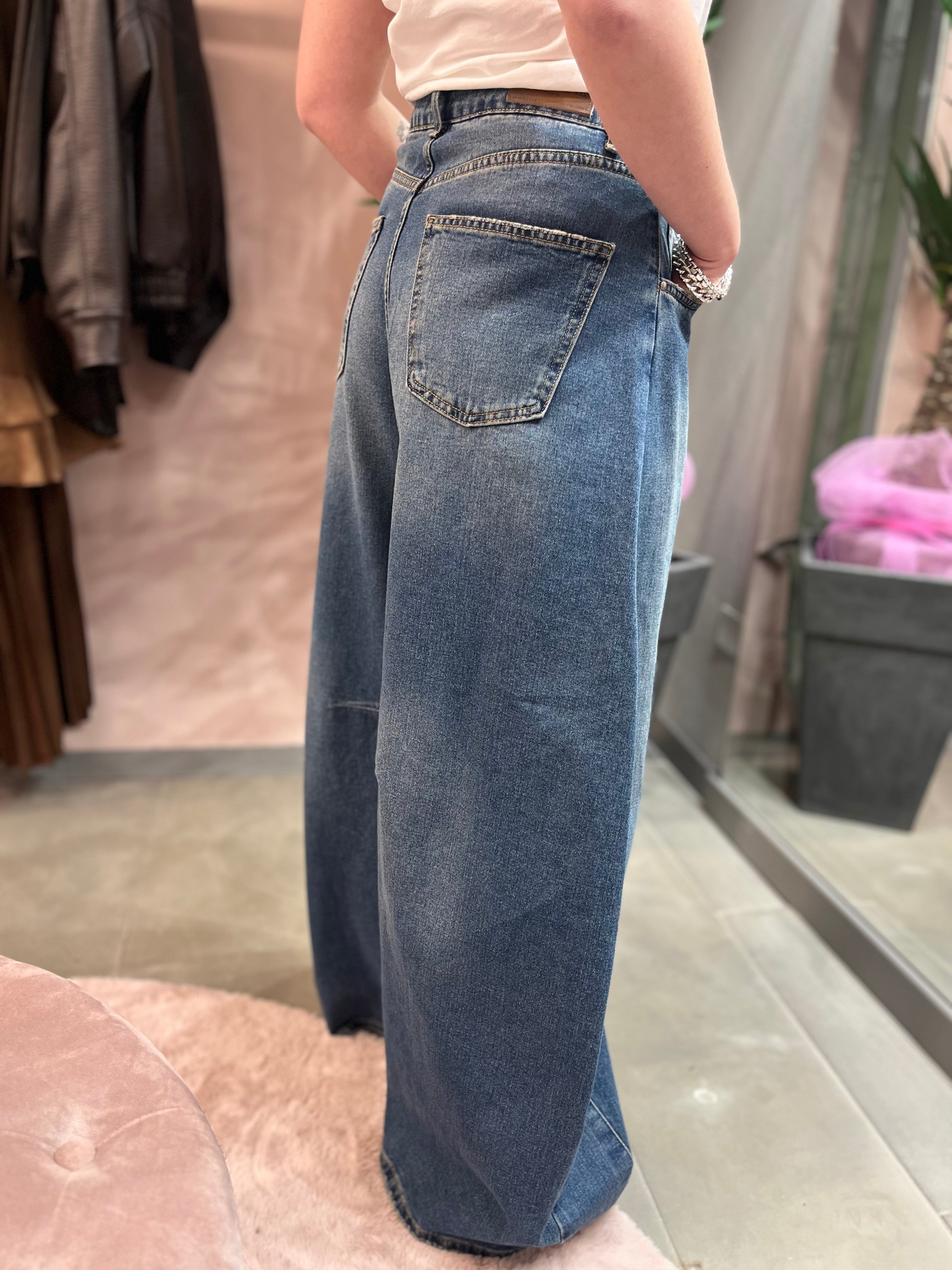 JEANS AMPIO LOUVRE 671 TENSIONE IN