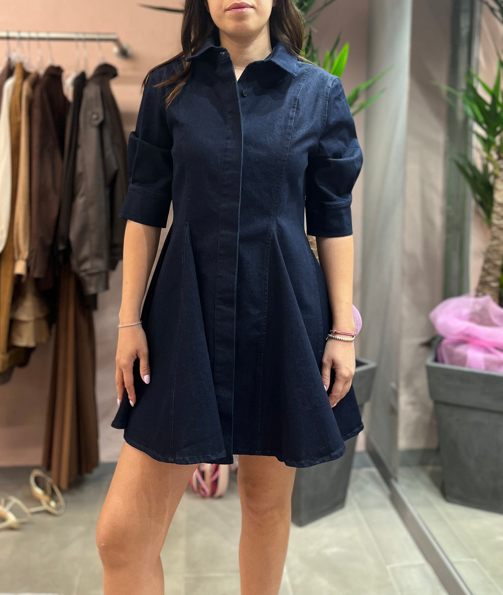 ABITO JEANS TENSIONE IN