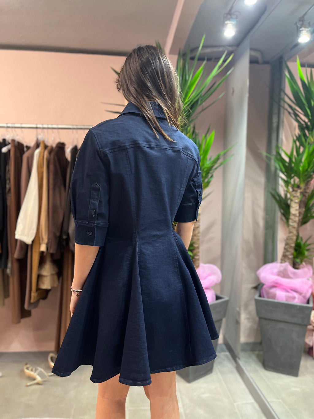 ABITO JEANS TENSIONE IN