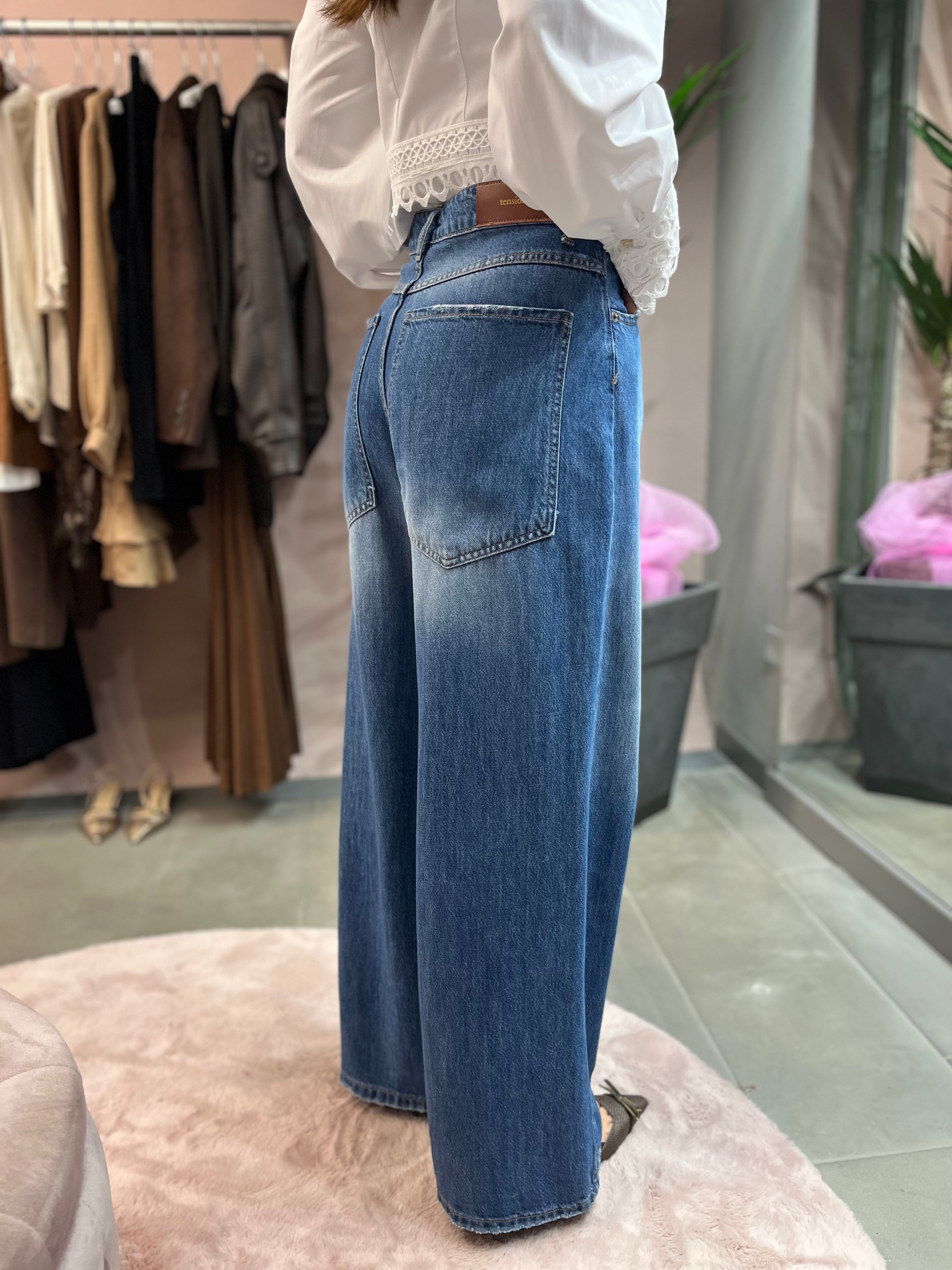 JEANS GIUSI SUPERPOCKET TENSIONE IN