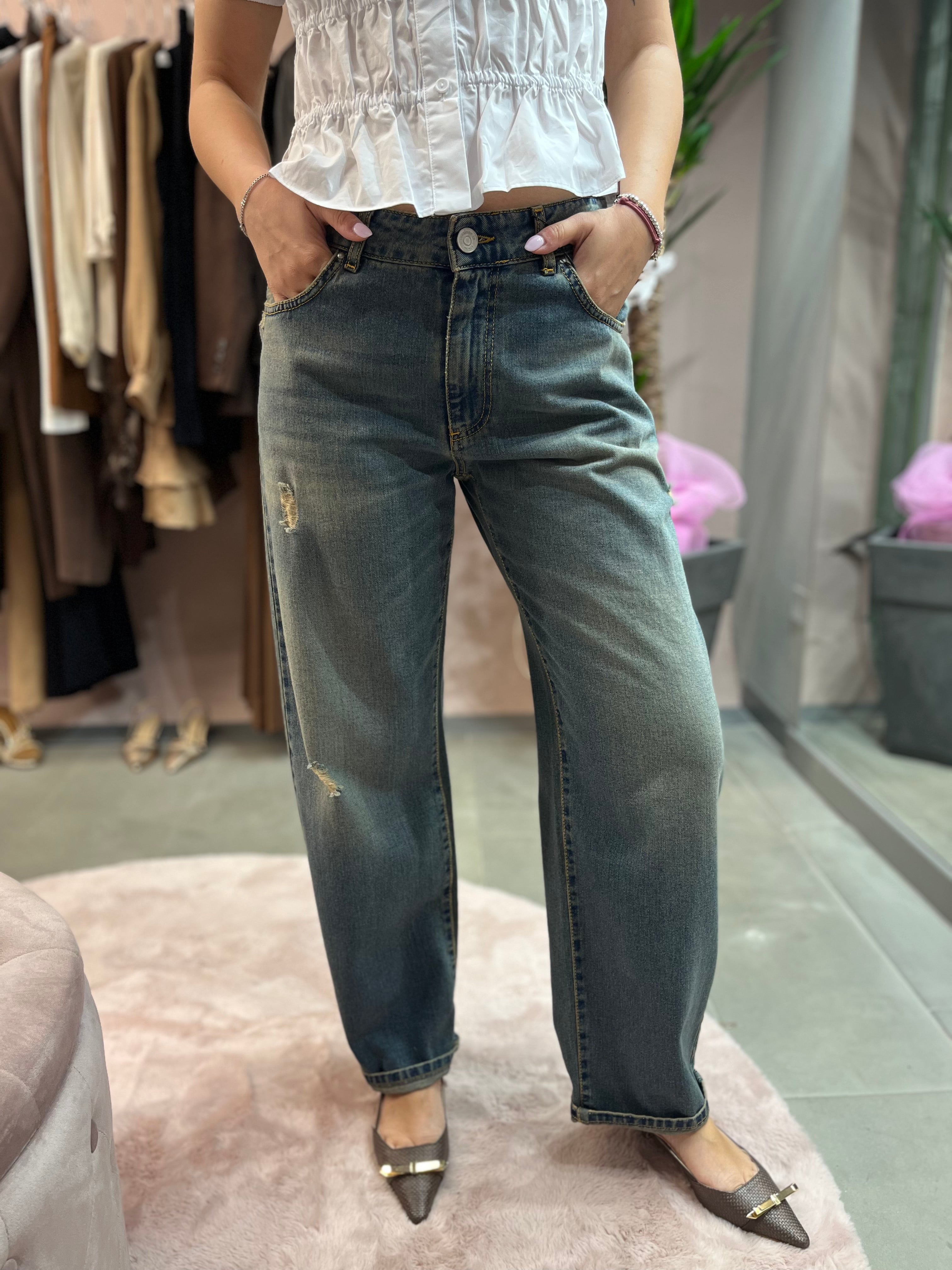 JEANS ACCADEMIA TENSIONE IN