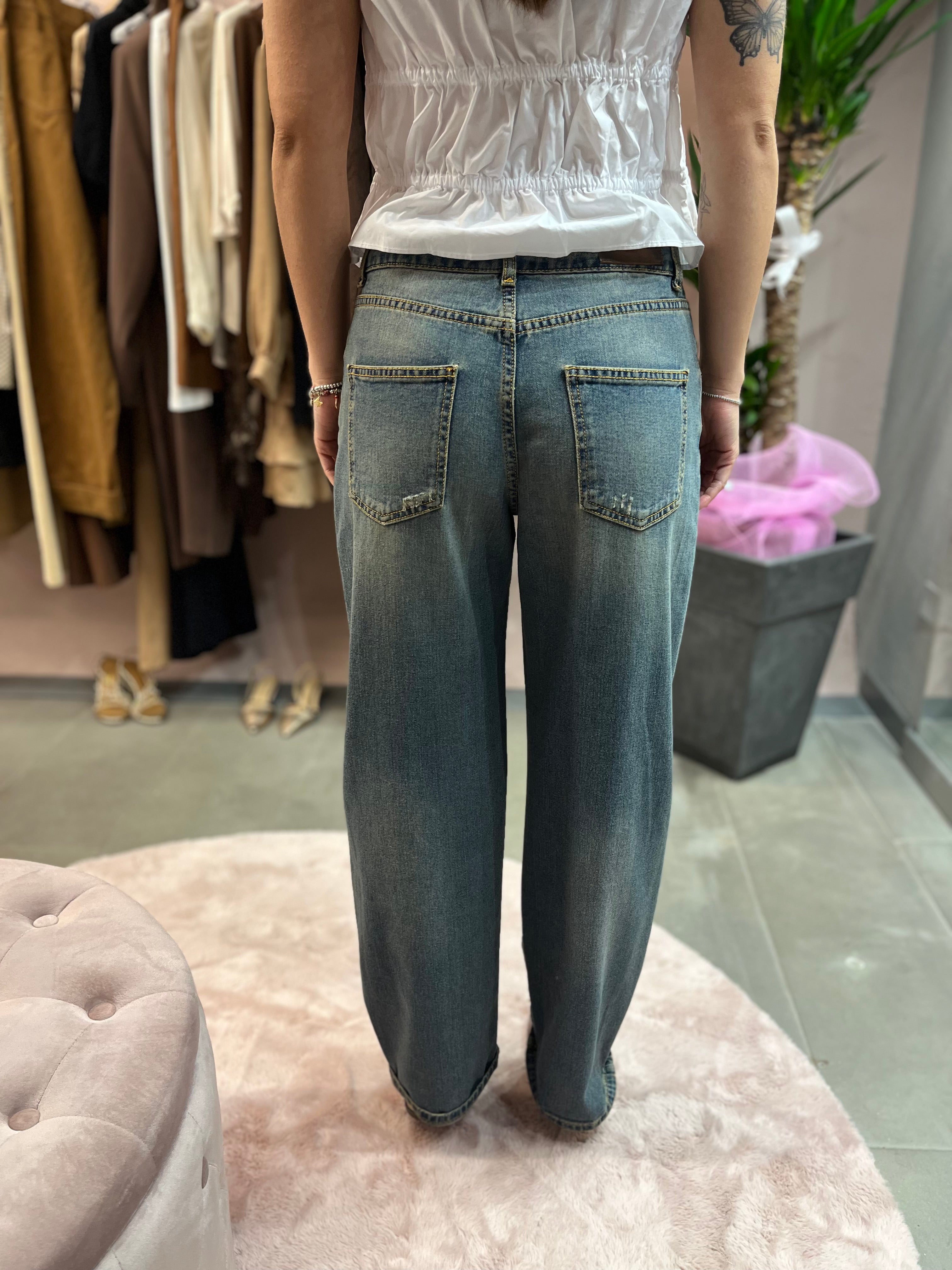 JEANS ACCADEMIA TENSIONE IN
