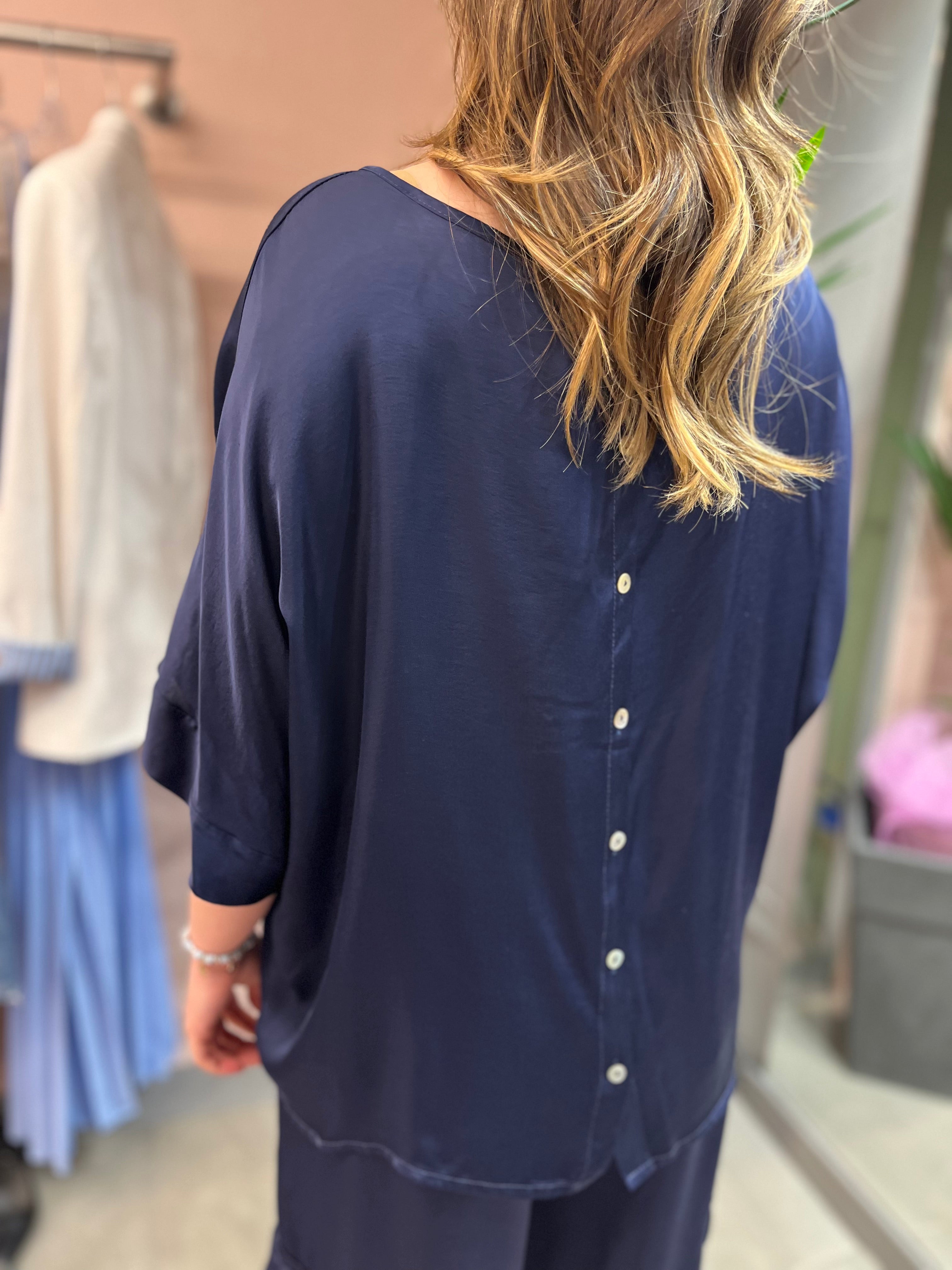 BLUSA MARINE TENSIONE IN