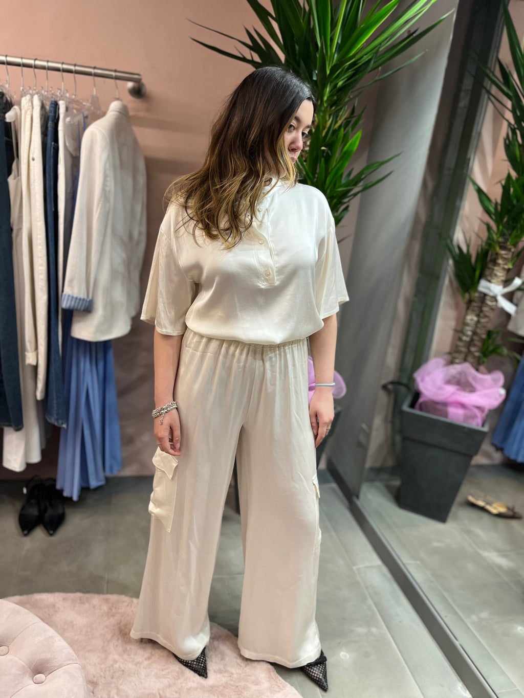 BLUSA SERAFINO TENSIONE IN