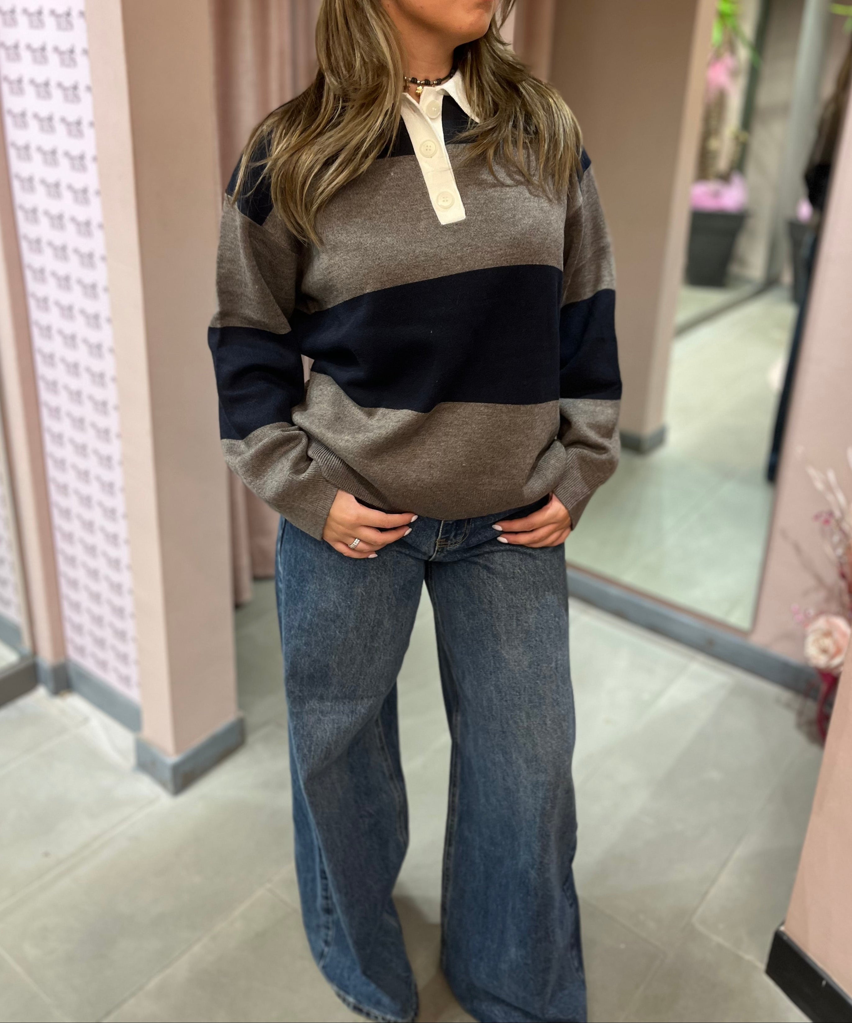 POLO IN MAGLIA ASTRE - GRACE&MILA